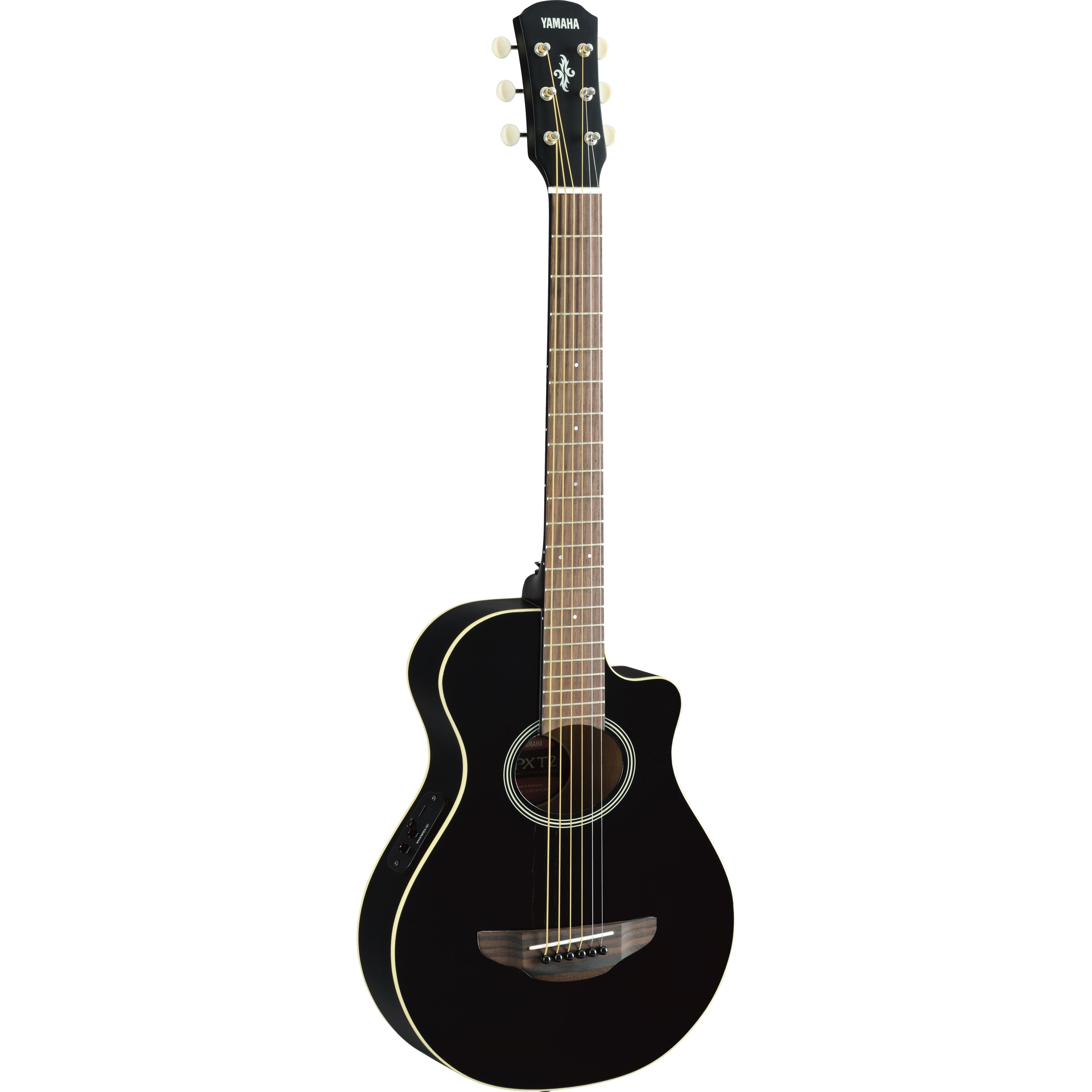 Yamaha Apxt2 Black Electric Acoustic Guitar — Buzz Music
