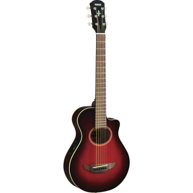 Yamaha Apxt2 Dark Red Burst Electric Acoustic Guitar-Buzz Music