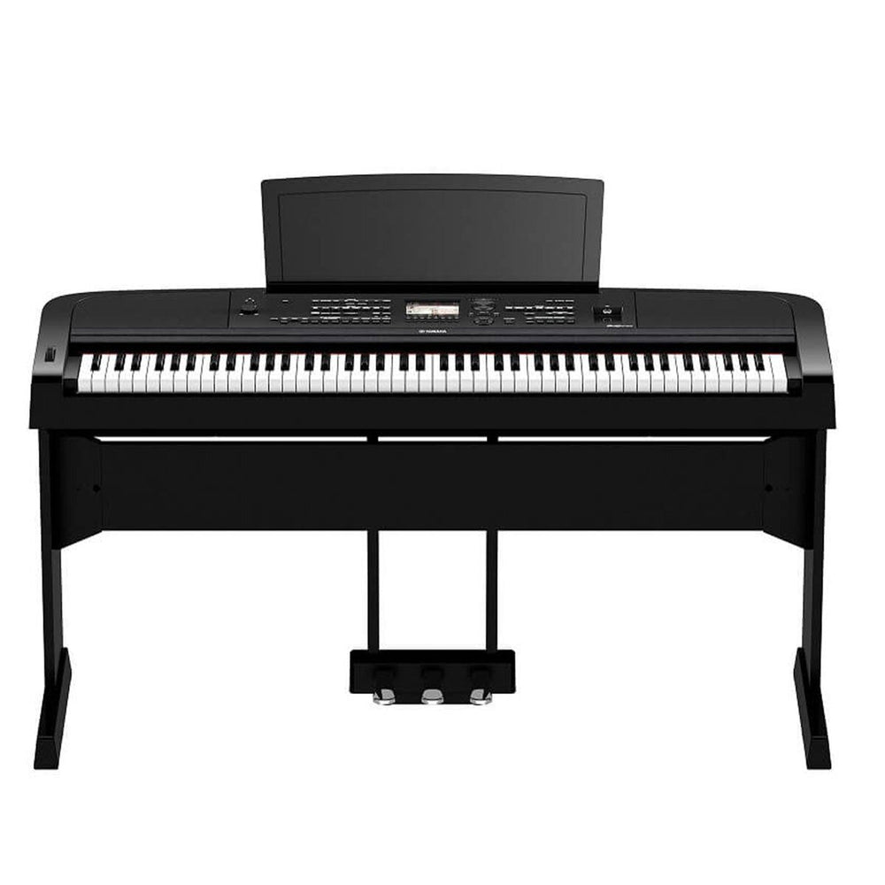 Yamaha Dgx670B Portable Grand Piano Black With Stand & Pedals-Buzz Music