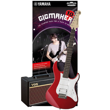 Yamaha Gigmaker10 Red Metallic Electric Guitar Pack-Buzz Music