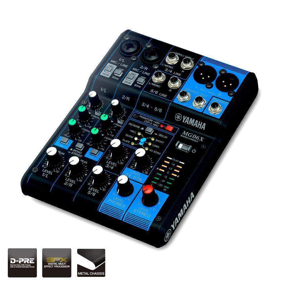 Yamaha Mg06X Mixing Console-Buzz Music