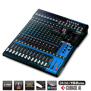 Yamaha Mg16Xu Mixer With Effects And Usb-Buzz Music