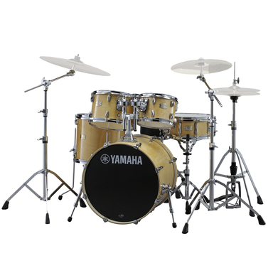Yamaha Stage Custom Birch Drum Kit 20 Inch Fusion Kit With Hardware Natural Wood-Buzz Music
