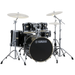 Yamaha Stage Custom Birch Drum Kit 20 Inch Fusion Kit With Hardware Raven Black-Buzz Music