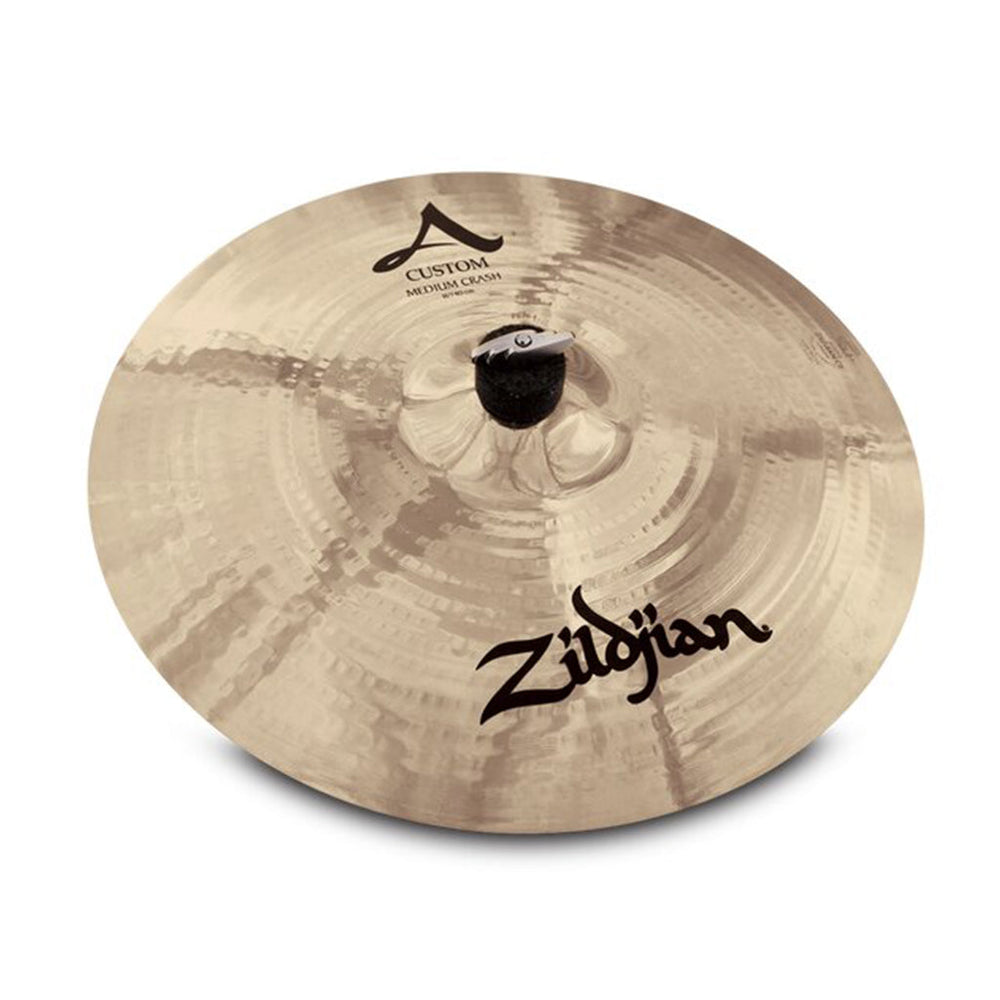 Zildjian 17 Inch A Custom Medium Crash-Buzz Music