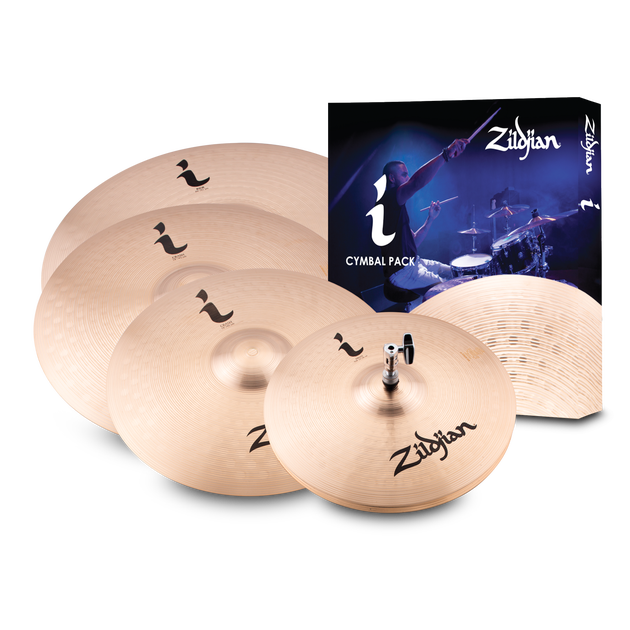 Zildjian I Series Pro Gig Pack 4 Pack 14 Inch Hats 16 Inch Crash 18 Inch Crash & 20 Inch Ride-Buzz Music